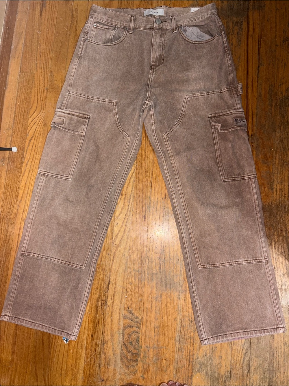 Pacsun baggy brown carpenter jeans